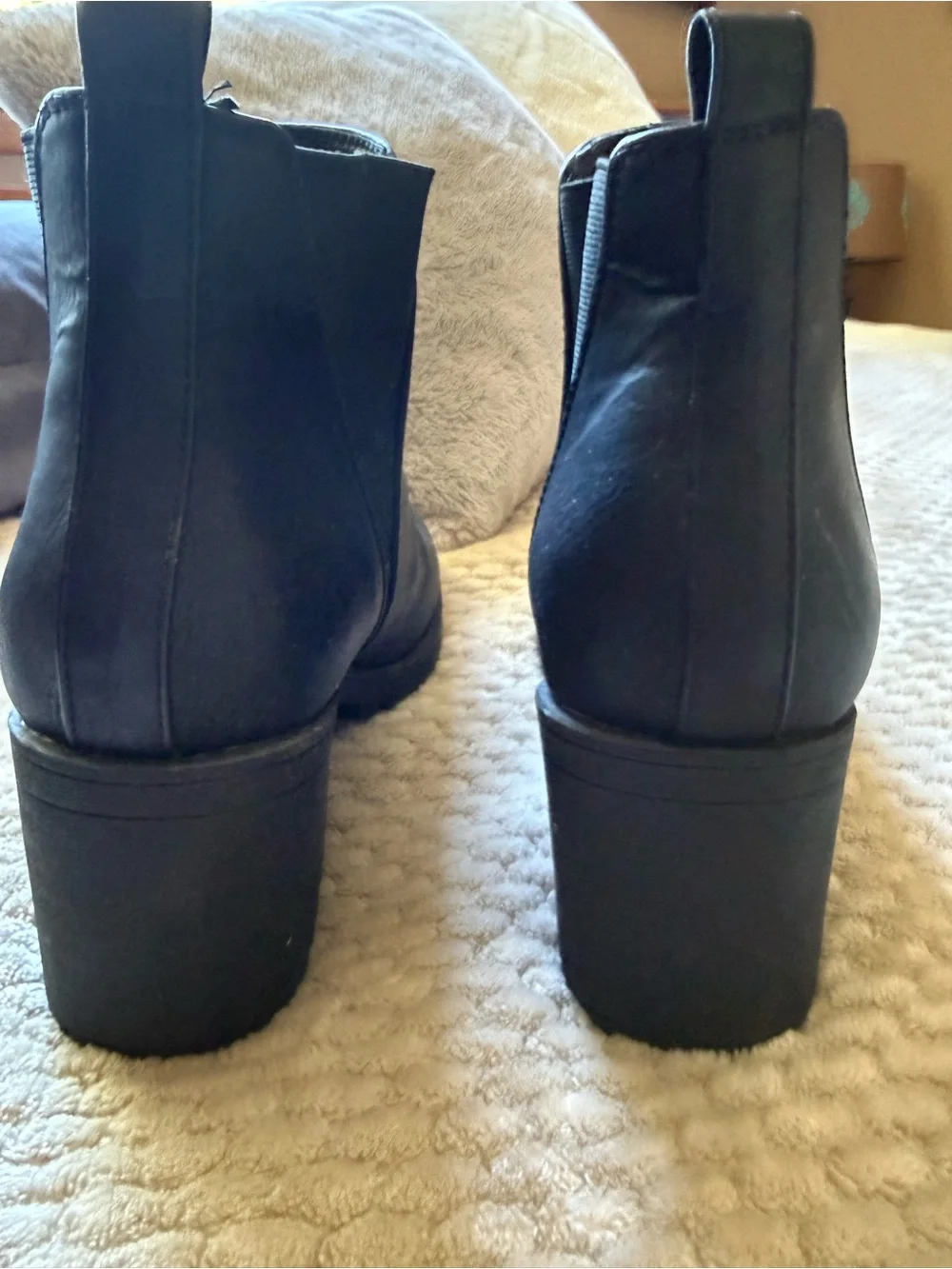 Dirty Laundry Women’s Black Chelsea Ankle Boots - Classic Slip-On Style